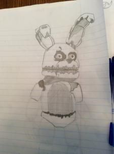 kak risovat FnaF 4 Plushtrap0144